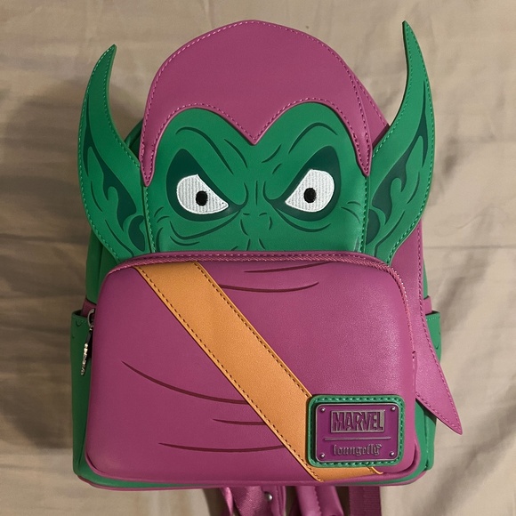 Loungefly Marvel Green Goblin bag mini backpack - Picture 1 of 8